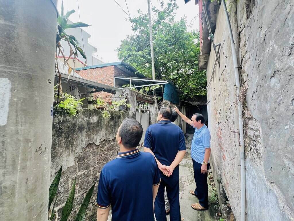 ハイフォン市Thanh Dong区は、台風Wiphaへの緊急対応を迅速に展開しています。写真:Thanh Dong区