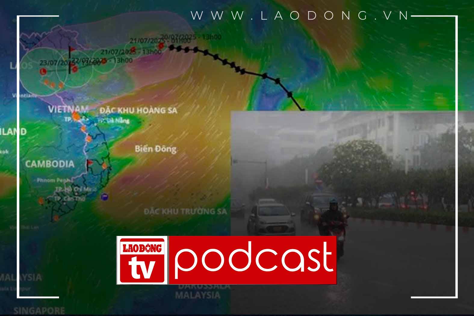 Morning news 21.7: The area will be strongly affected by storm No. 3 Wipha