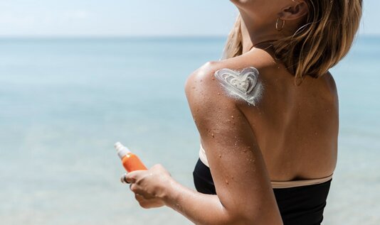 Sun protection tips to help protect the skin. Photo: Thuy Duong