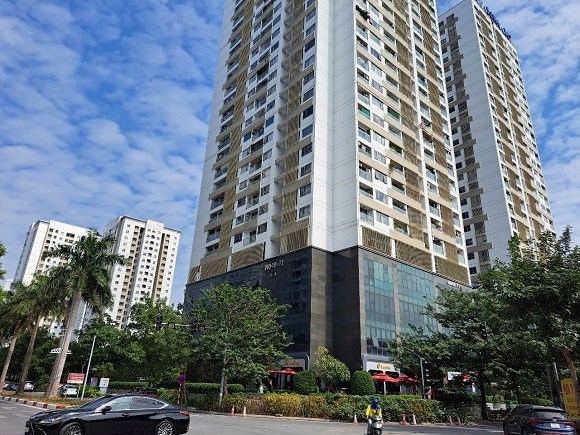 Gia can ho chung cu Ha Noi tang manh, trung binh dat 75,5 trieu dong/m2. Anh minh hoa: Luc Giang