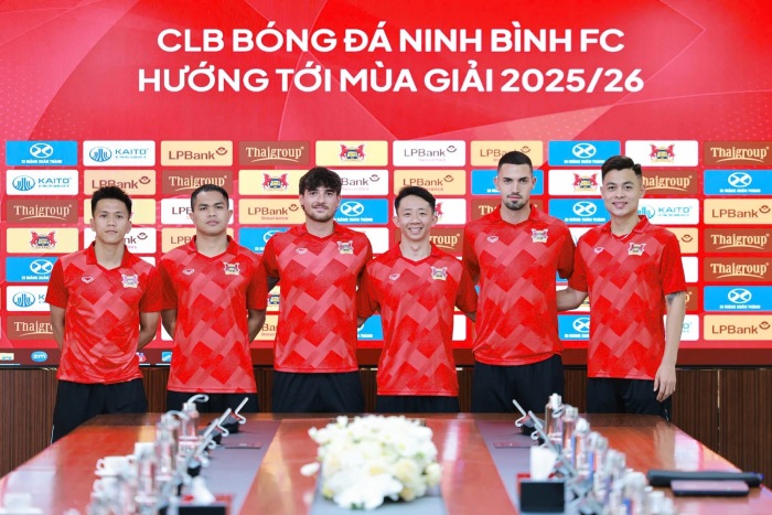 Dan cau thu tan binh cua Ninh Binh FC. Anh: NBFC