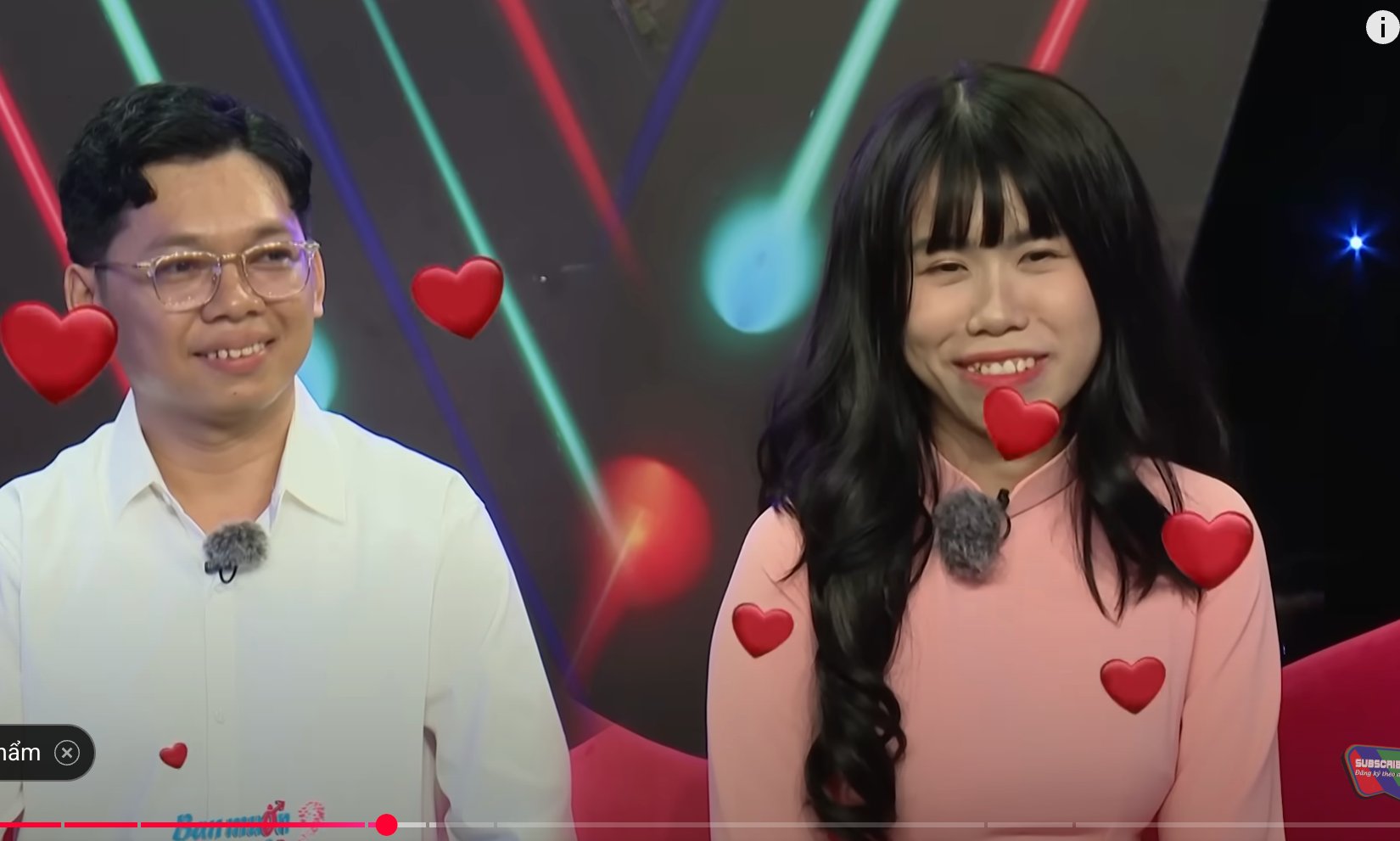 The couple on the show You Want to date. Photo: MCV.