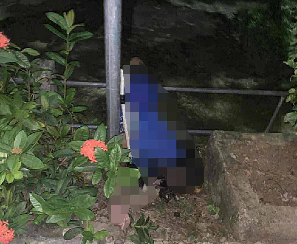 12歳の少女が感電死した現場。写真:ホー・タン.