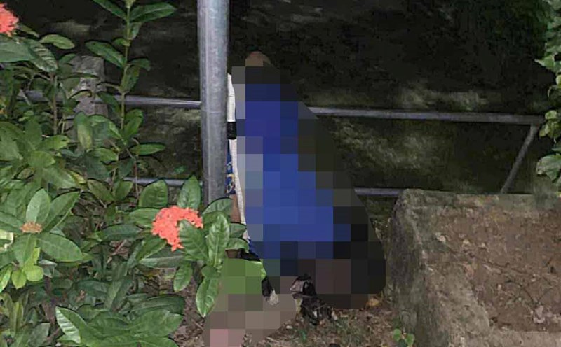 The scene of a 12-year-old girl being electrocuted to death. Photo: Ho Thang.