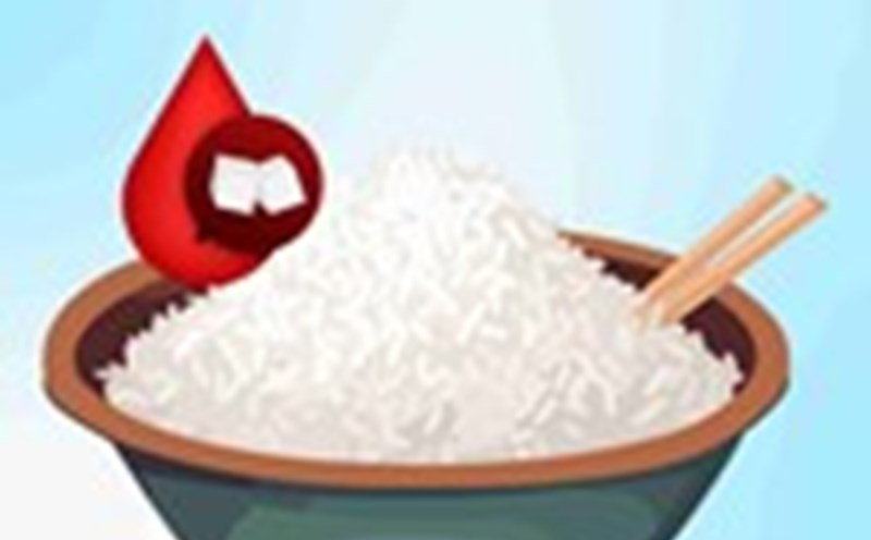 Cold rice helps control blood sugar thanks to special starch
