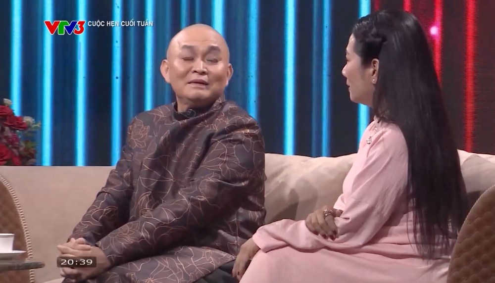 Nghe si Xuan Hinh tro chuyen cung Thanh Than Hien. Anh: VTV