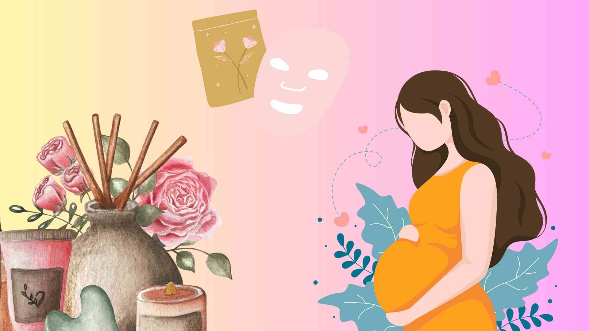 Pregnancy does not mean that your skin will turn dark. With the right care regimen, pregnant mothers can completely keep their skin smooth and healthy throughout pregnancy. Graphics: Huyen Trang