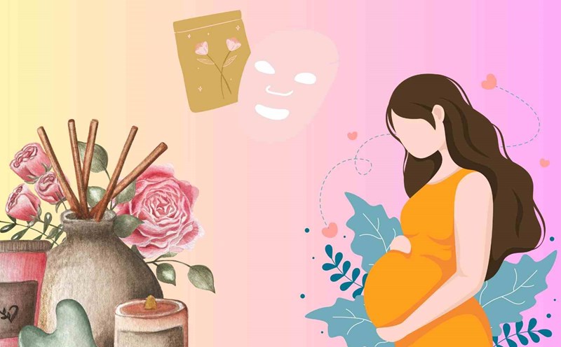 Pregnancy does not mean that your skin will turn dark. With the right care regimen, pregnant mothers can completely keep their skin smooth and healthy throughout pregnancy. Graphics: Huyen Trang
