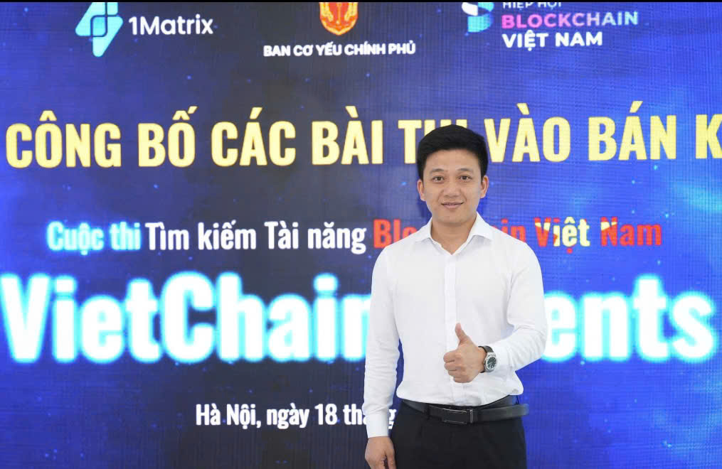 WIKEX - La inicio de los ingenieros financieros fundadores 100% vietnamitas ha alcanzado las semi -finales de los talentos de Vietchain 2025 con dos soluciones de infraestructura de numeros nacionales. Foto: Duc Van