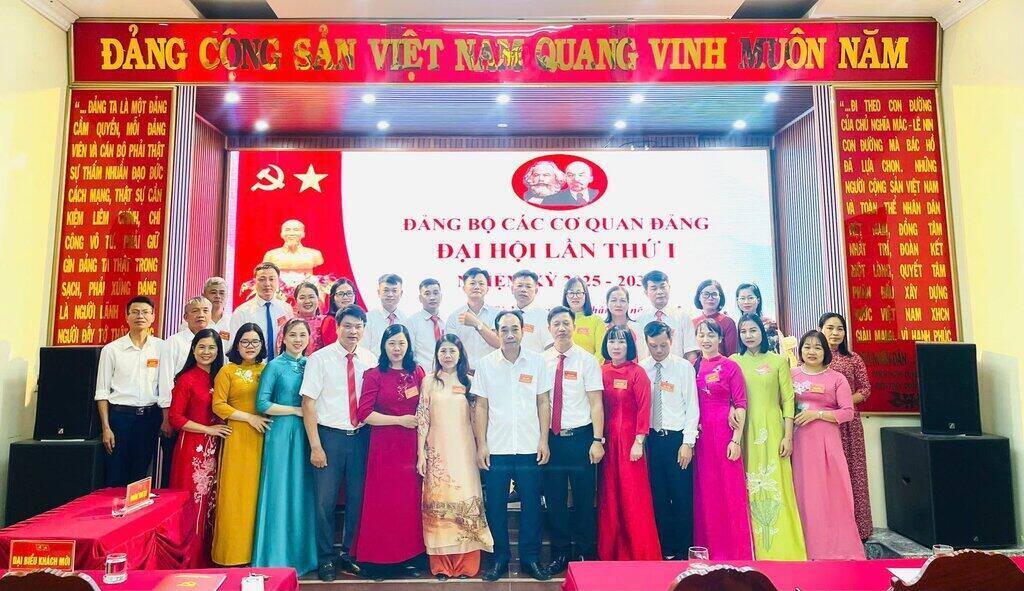 Phuong Tu Minh, TP Hai Phong to chuc Dai hoi Dang bo co quan lan thu I. Anh: Phuong Tu Minh