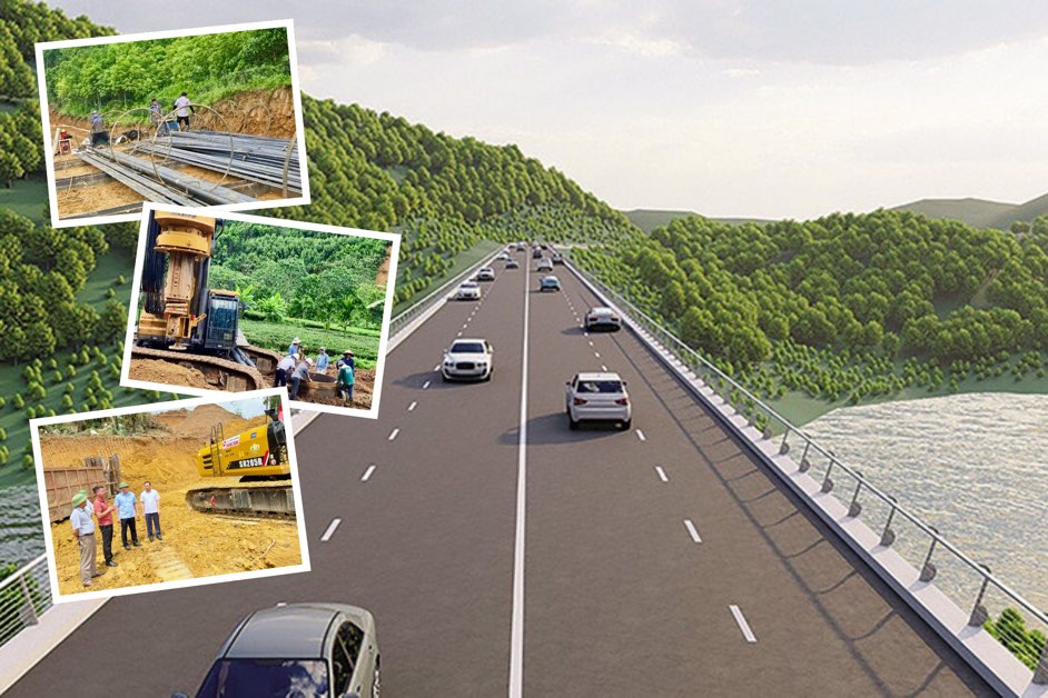 タイグエンの主要高速道路を展開するための用地取得の障害を取り除く。写真:Gia Huy.