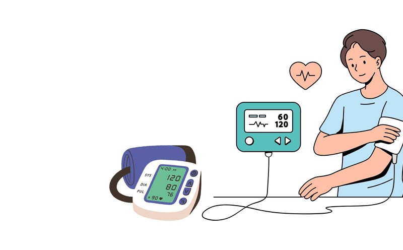 A comprehensive diet and lifestyle changes are needed to stabilize blood pressure. Graphic photo: Huong Son