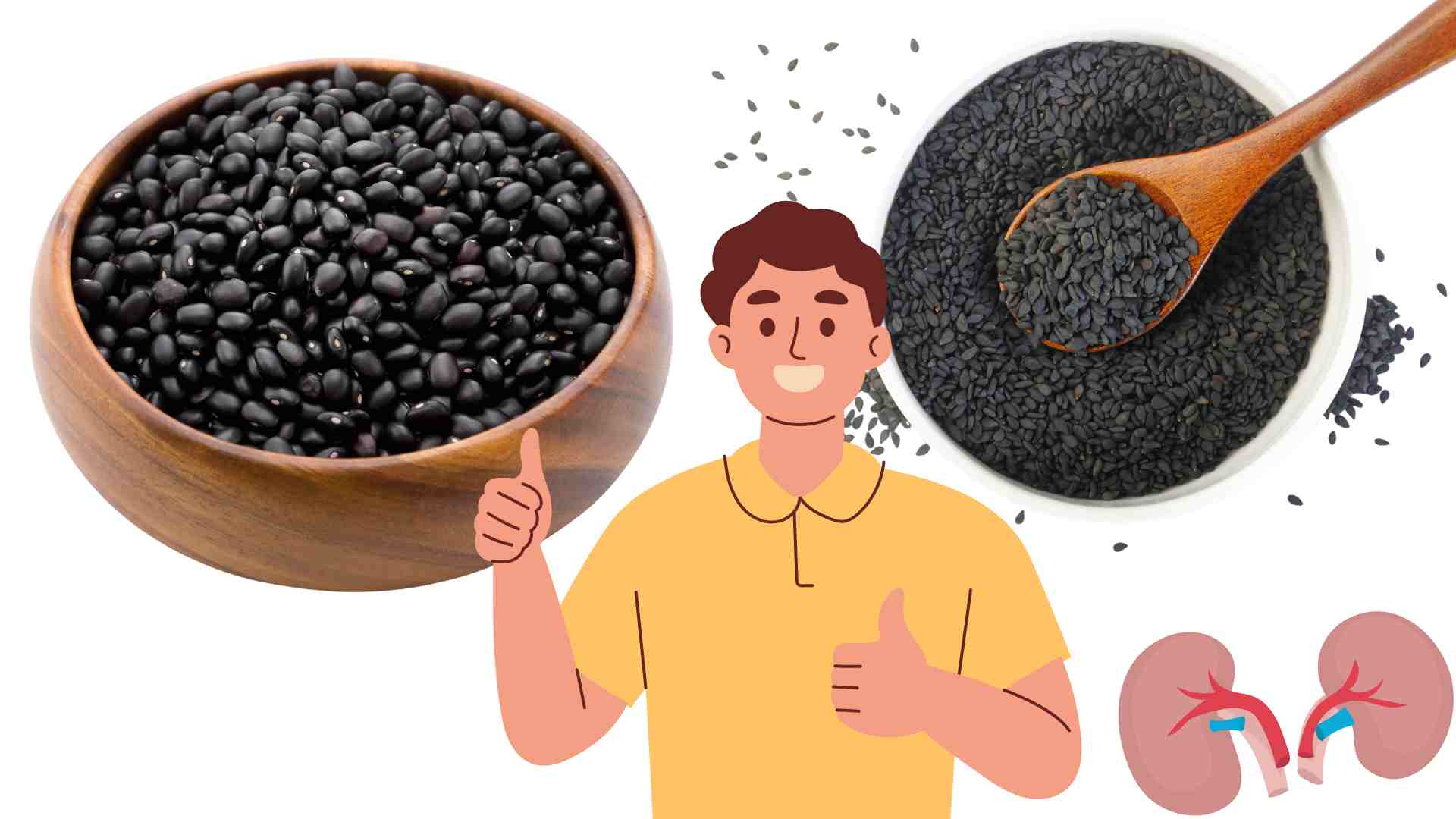 Men should supplement kidney-healthy foods. Graphics: Ha May