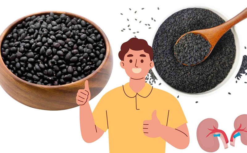 Men should supplement kidney-healthy foods. Graphics: Ha May