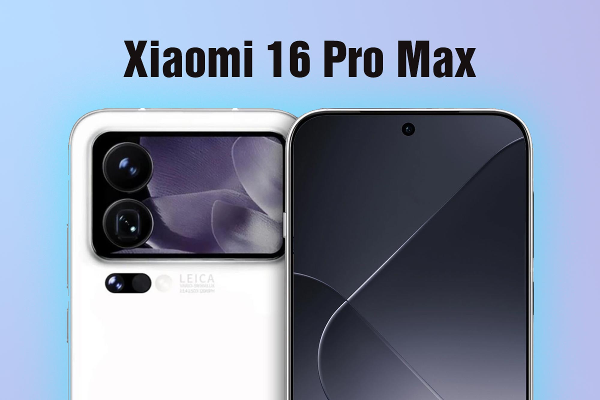 Xiaomi revelo el modelo de telefono Pro Max, con una gran capacidad de bateria de 7,290 mAh. Grafico: duong anh