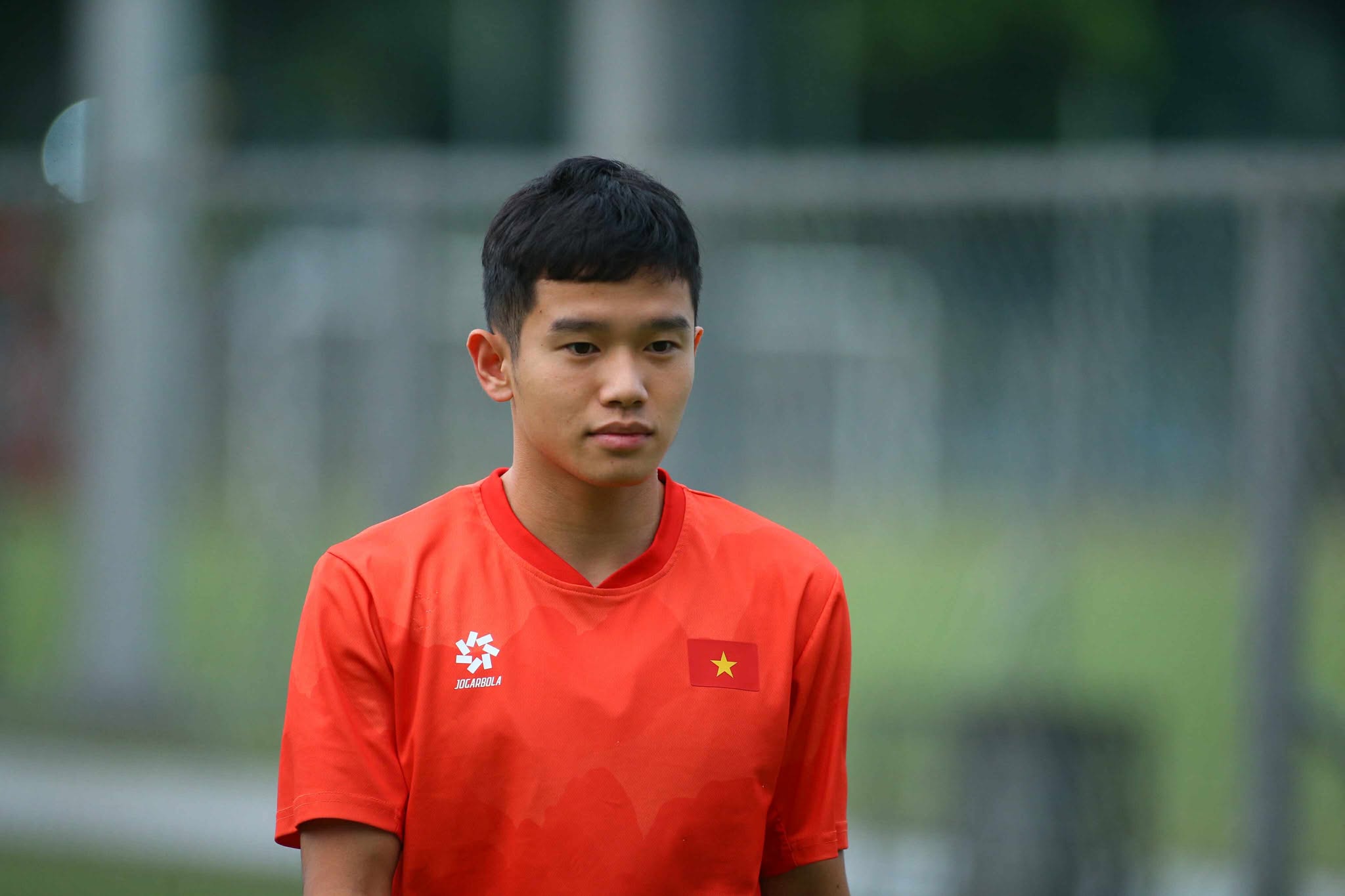 Defender Vo Anh Quan of U23 Vietnam. Photo: Nguyen Khang