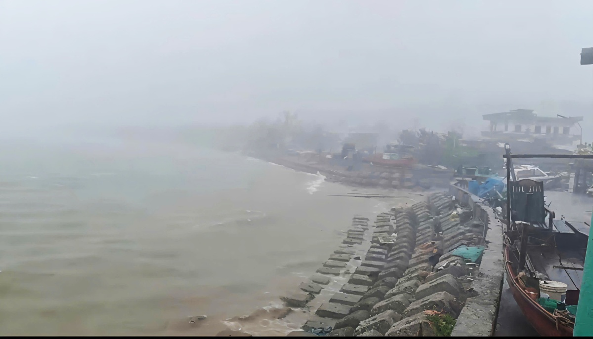 7月22日の早朝、ハイフォンのバクロンヴィ地区 写真:バクロンヴィ地区