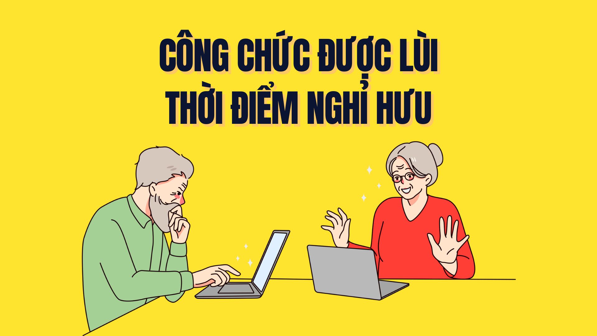 Civil servants have had their retirement date postponed. Graphics: Tra My