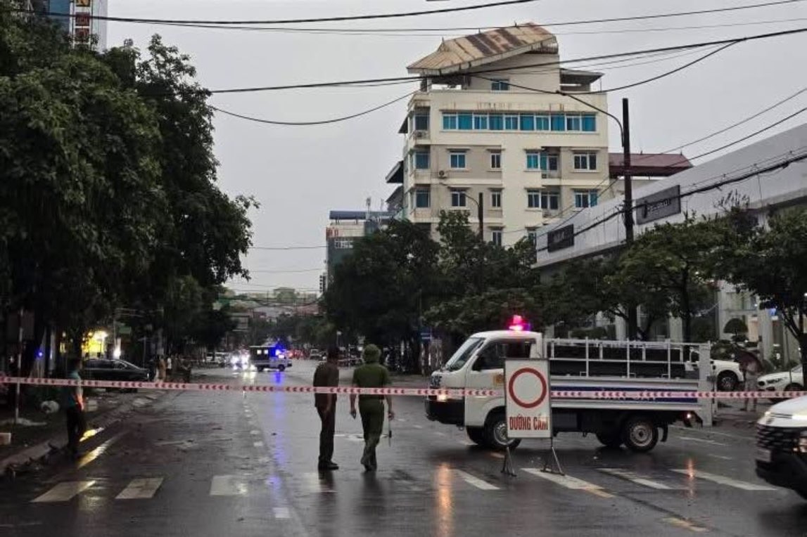 Localities respond to storm No. 3. Photo: Anh Huy