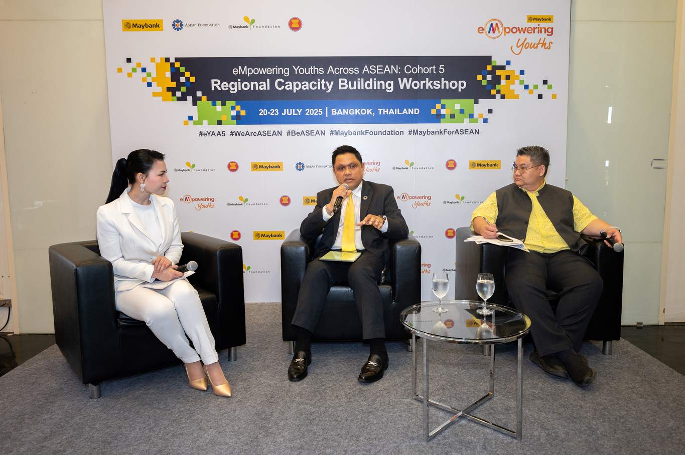 A traves de EYAA, la Organizacion de la Fundacion Asean esta implementando pasos practicos para la implementacion de la Asean Community Vision 2045. Foto: NGA Nguyen