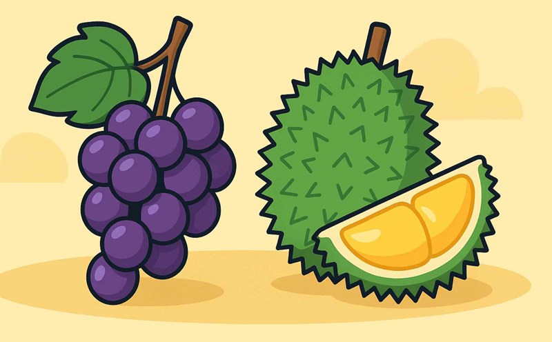 2 types of fruit that make you gain weight quickly if eaten incorrectly. Graphic photo: Thai Anh