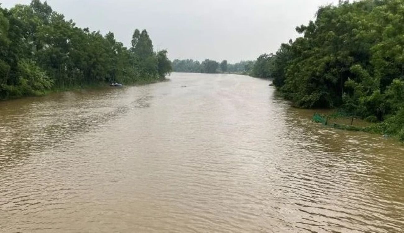 Yen川(Thanh Hoa)の洪水、警報I。写真:T.L
