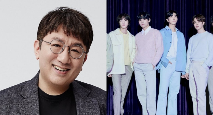 CEO of BTS management company - Mr. Bang Si Hyuk. Photo: BTS documentary.