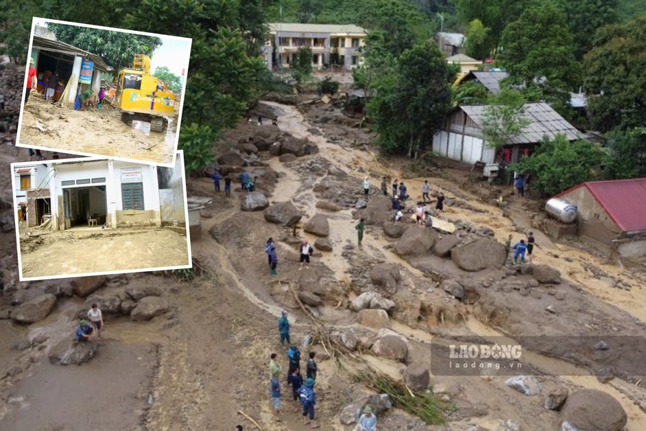 タイグエン省は地滑りの危険性のある地域から20世帯を避難させました。写真:Dang Vu.