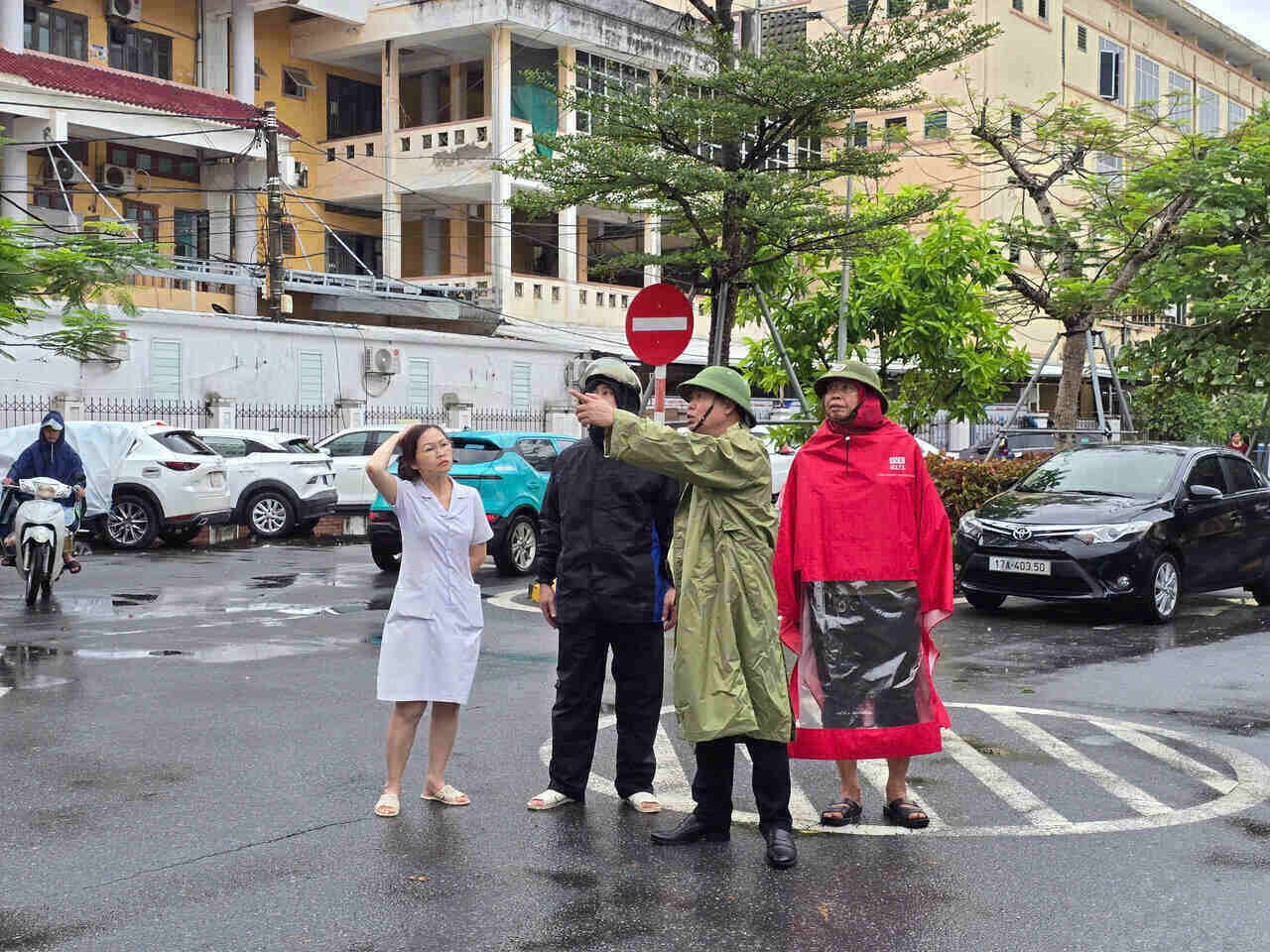 Benh vien Phu san Thai Binh nhanh chong khac phuc mai ton bi toc de dam bao loi di. Anh: Ha Linh