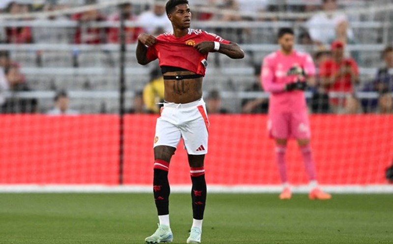 Marcus Rashford will join Barcelona this summer. Photo: AFP