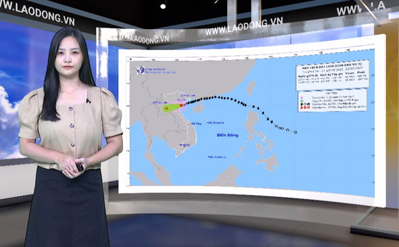 Weather forecast for tonight and tomorrow, July 23
