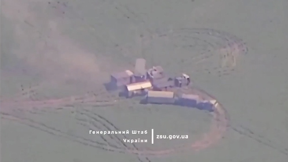 Russia's radar system is being attacked by Ukraine. Photo: General Staff of the Ukrainian Army