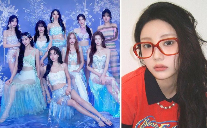 Wonhee ILLIT was embroiled in controversy when expressing their love for TWICE. Photo: JYP/Belift Lab