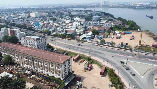 Khu cong nghiep Bien Hoa tai phuong Tran Bien, tinh Dong Nai. Anh tu lieu: HAC