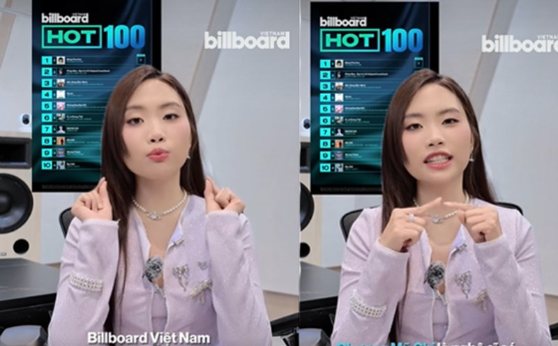 Phuong My Chi. Photo: Cut from clip