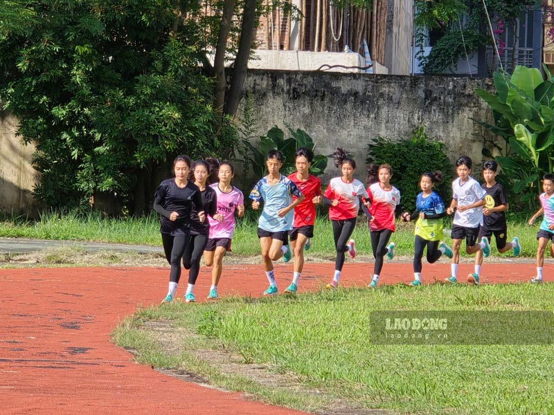 Hoang Mui Nhay cung cac ban tap luyen moi ngay. Anh: Tan Van
