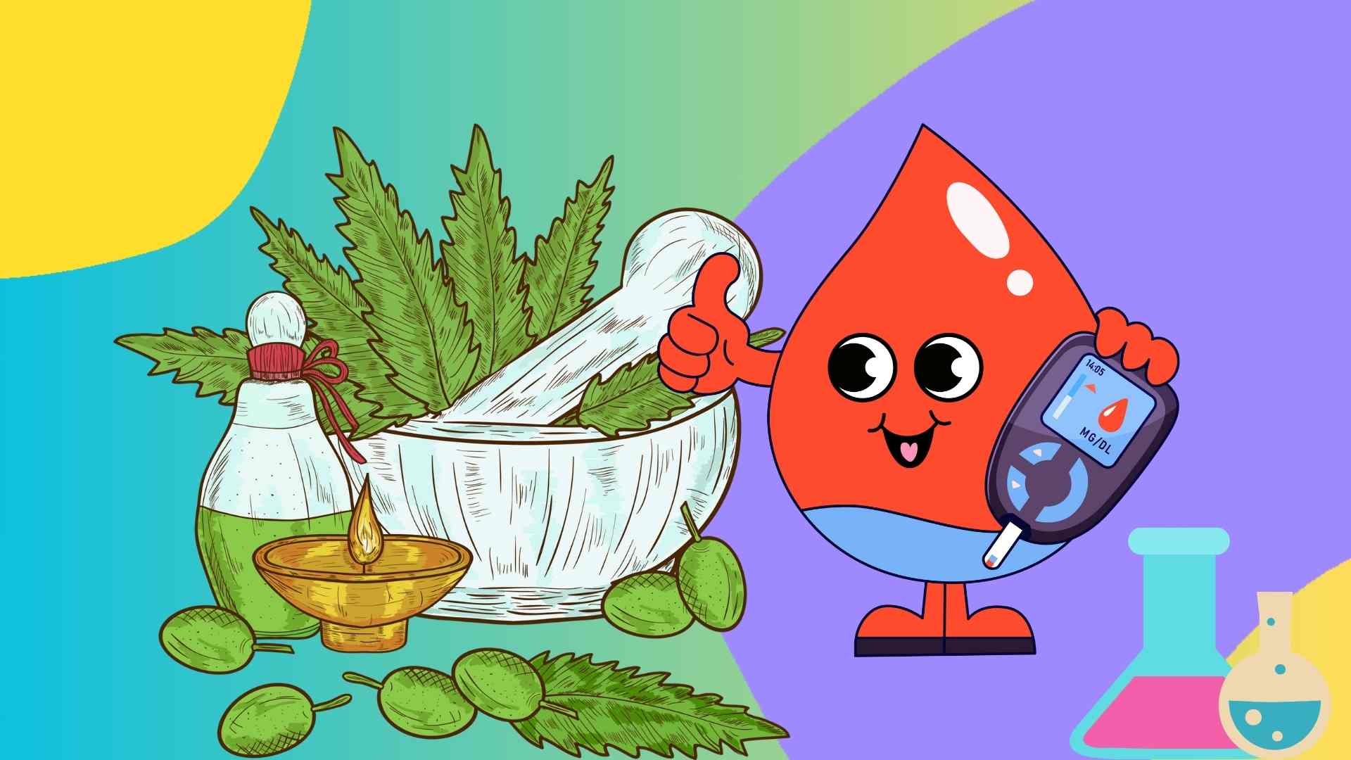 집에서 혈당을 조절하는 데 도움이 되는 한약. 그래픽 이미지: Thai Anh