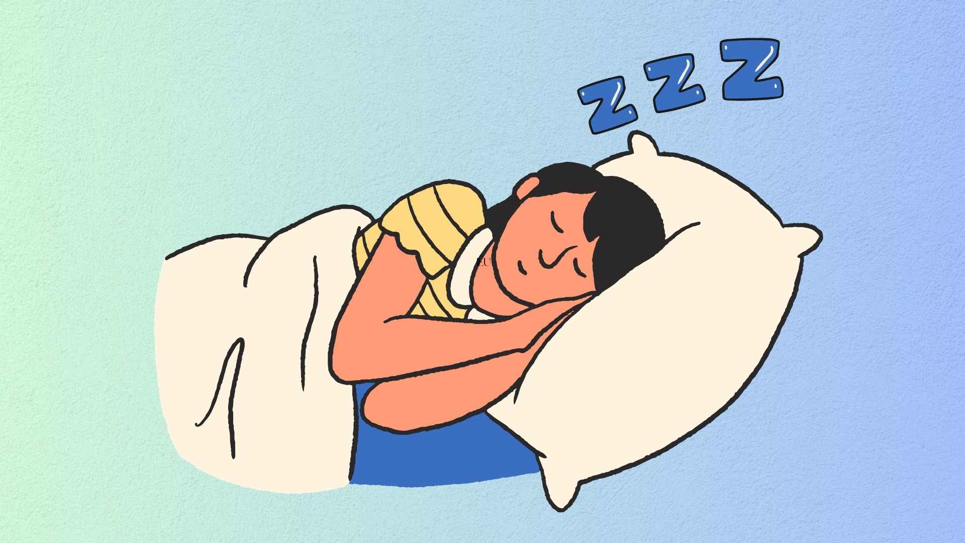 The secret to getting a good night's sleep, helps the young body stay healthy from within. Graphics: Thanh Lam