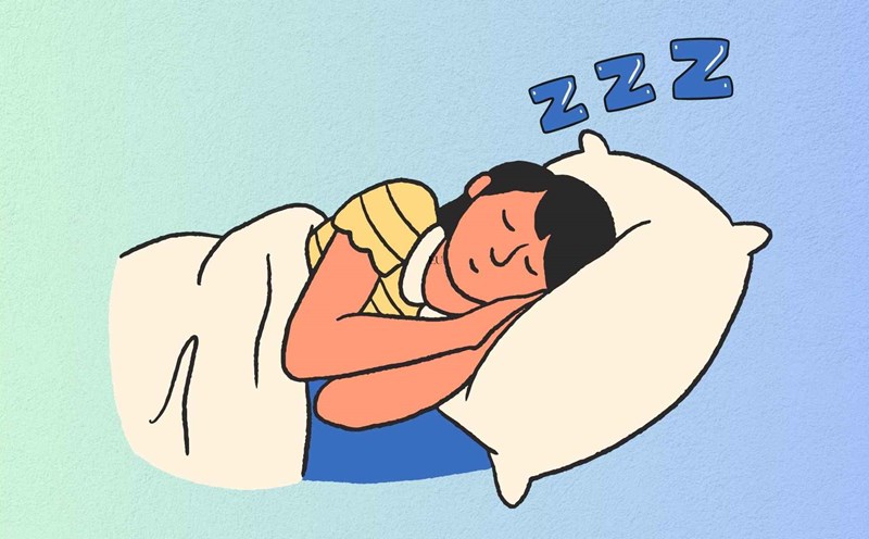 The secret to getting a good night's sleep, helps the young body stay healthy from within. Graphics: Thanh Lam