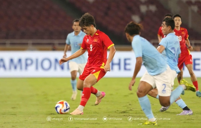 U23 Vietnam's performance has not been explosive. Photo: VFF