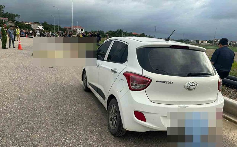 Scene of the accident. Photo: Bac Ninh Police