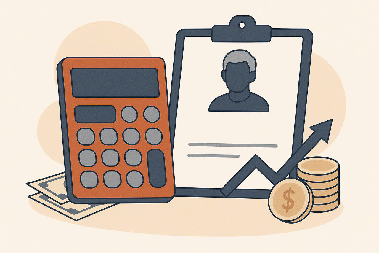 How to calculate pensions according to the Social Insurance Law 2024. Graphics: Huong Giang