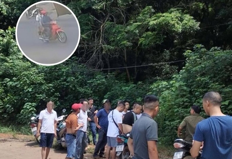 The body of a motorbike taxi driver suspected of being murdered was discovered at Lang Son. Photo: Beat Lang Son