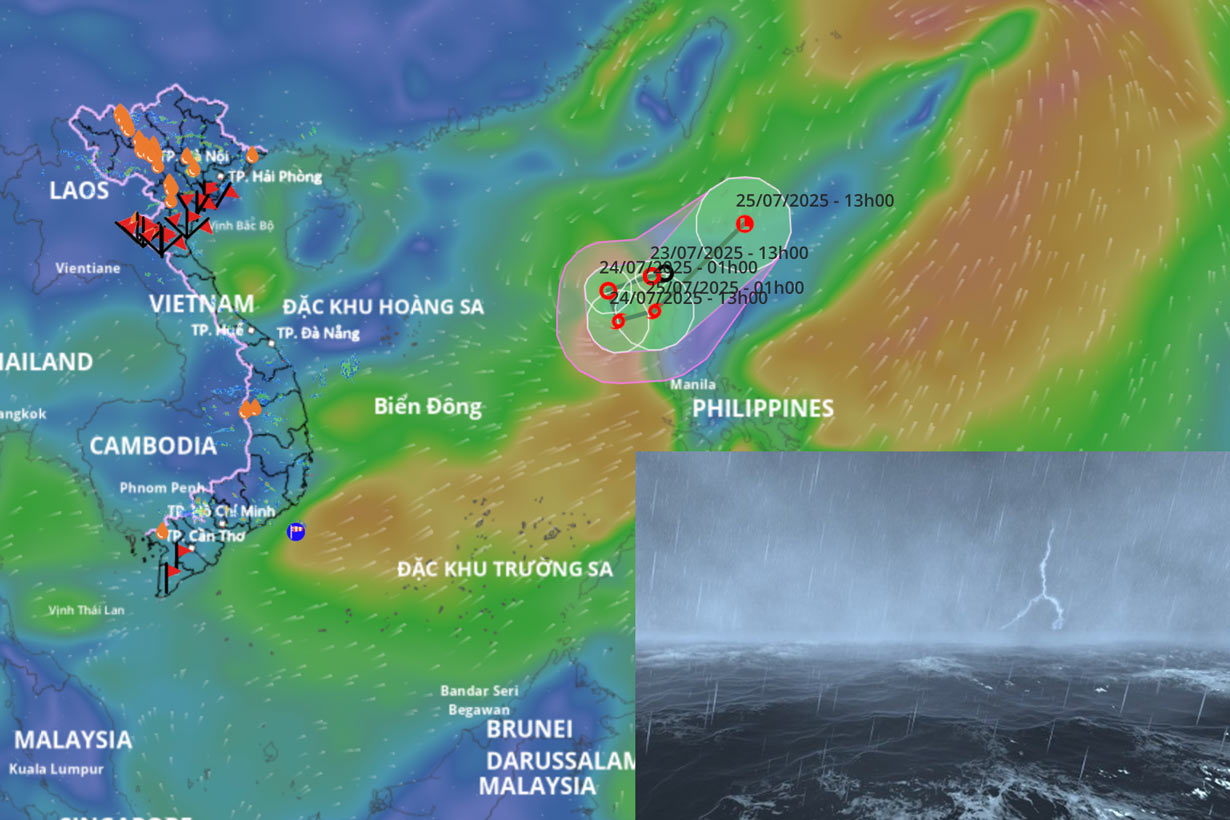 台風3号の直後に南シナ海に新たな熱帯低気圧が出現 ウィファ
