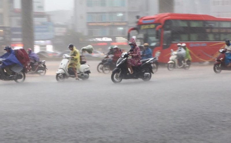 Weather forecast for the North: some places will have heavy to very heavy rain on July 24-25. Photo: To The