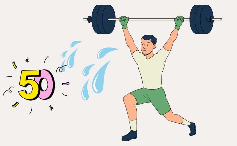 Overtraining will affect the body's fat loss process. Graphics: Thanh Thanh