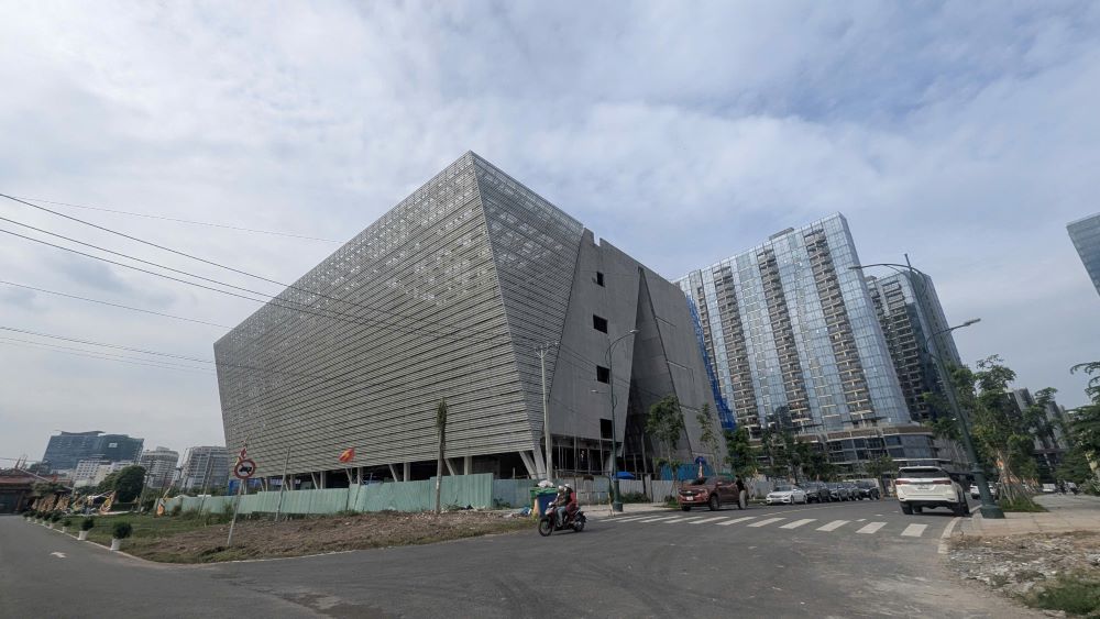 Proyecto del Centro de Exposicion de Planificacion de la Ciudad de Ho Chi Minh en el area de New Urban.  Foto: ANH TU