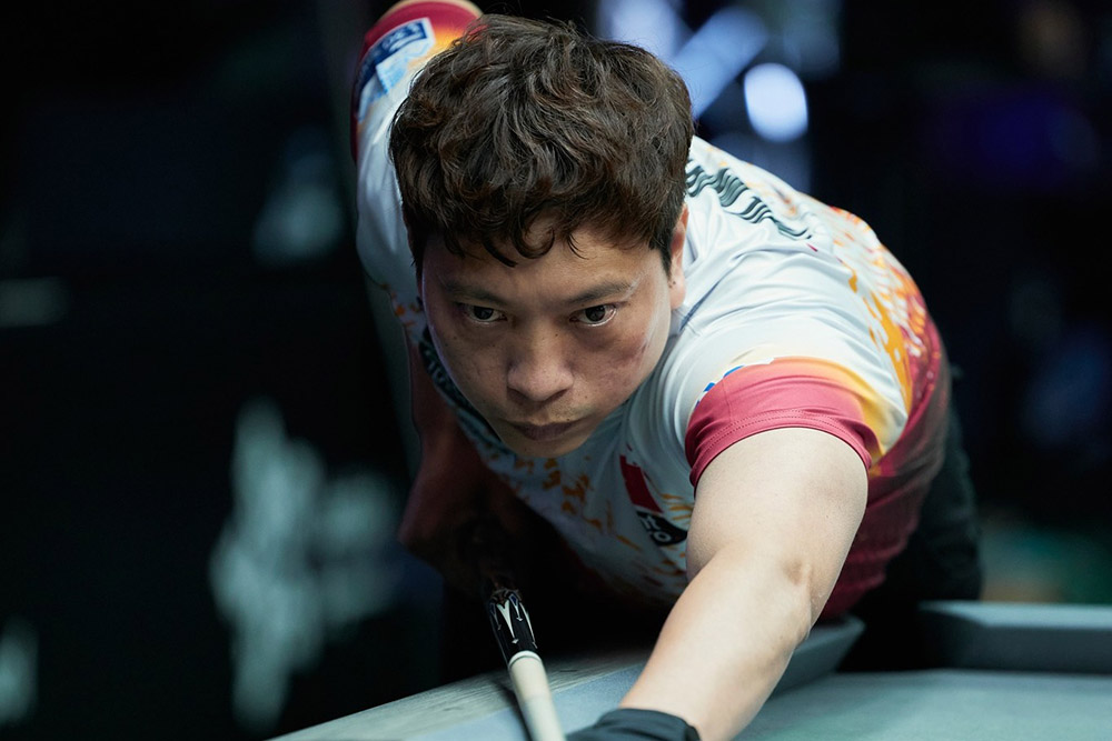 Duong Quoc Hoang 2025 세계 포켓 9볼 토너먼트 녹아웃 라운드 진출. 사진: Matchroom