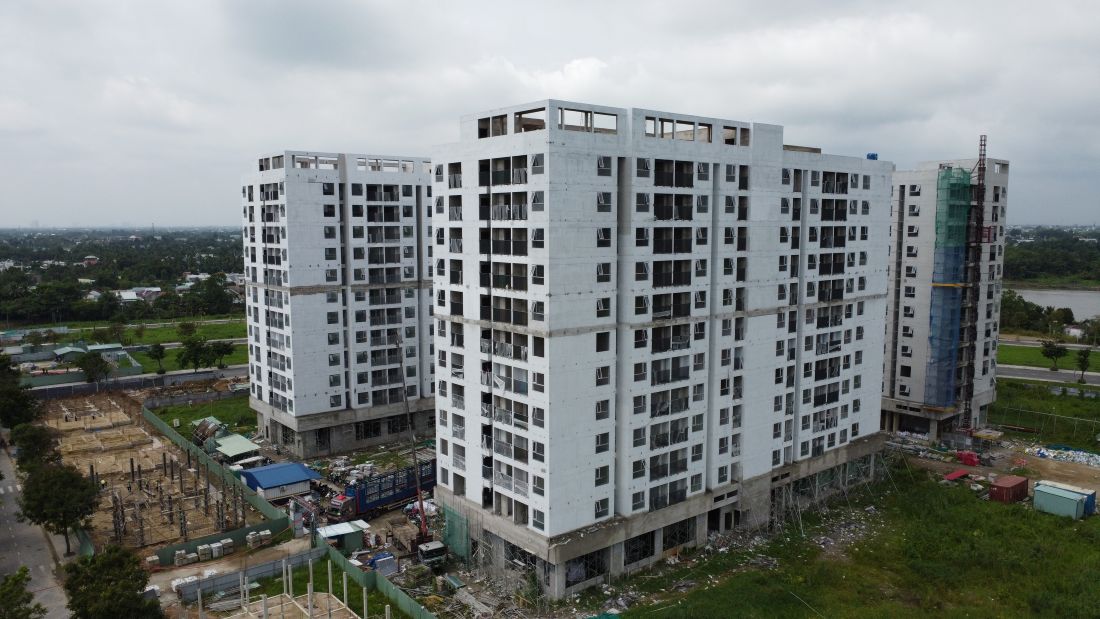 Khi hoan thanh cac thu tuc, du an se ban giao nha vao quy 1.2026. Anh: Dinh Trong