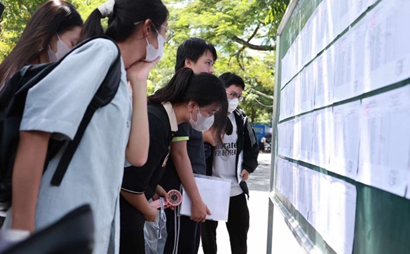 Candidates need to pay attention to the exam score conversion table, avoid building a bridge with a lack of scientific basis. Photo: Hai Nguyen